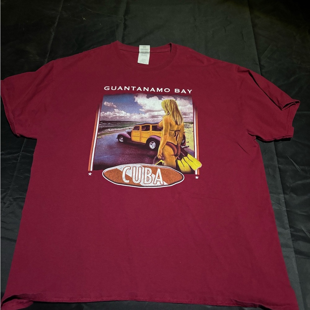 Guantanamo Bay Cuba Graphic T-Shirt